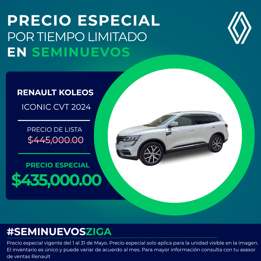 Koleos 2024, todo terreno