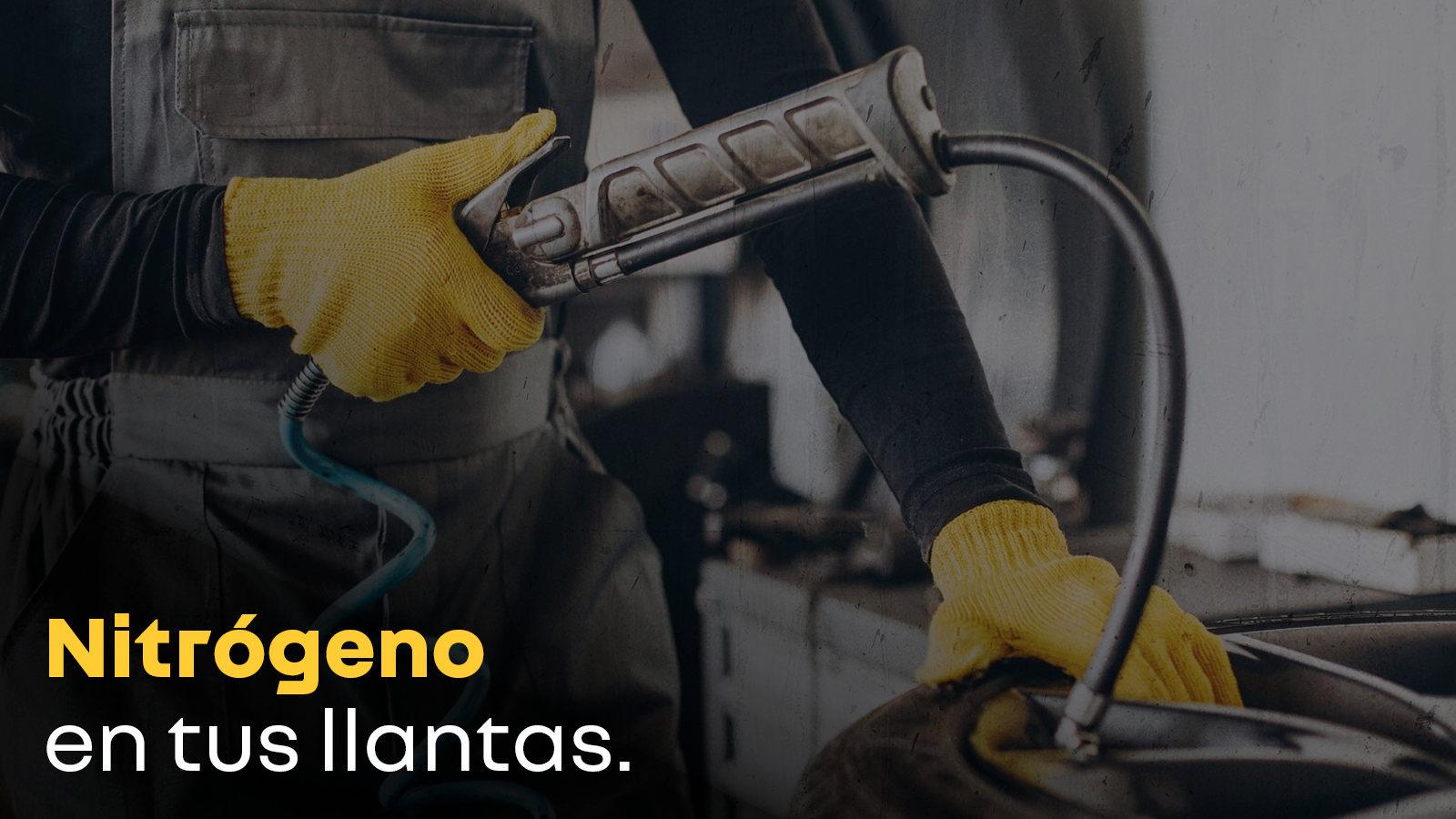 Tus llantas con nitrógeno.