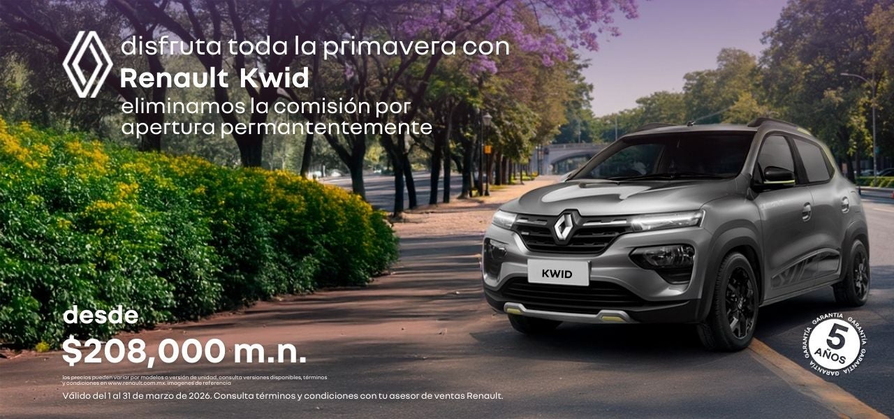 Promociones renault Kwid